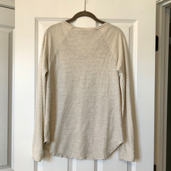 Splendid Striped Lounge Top - Picture 2 of 5